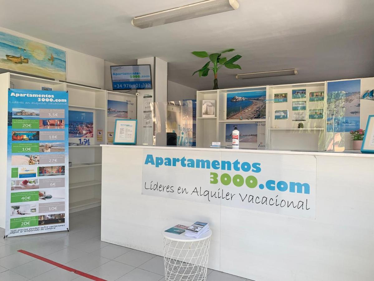 Apartamento Papa Luna Primera Linea 3000 Peñíscola Dış mekan fotoğraf